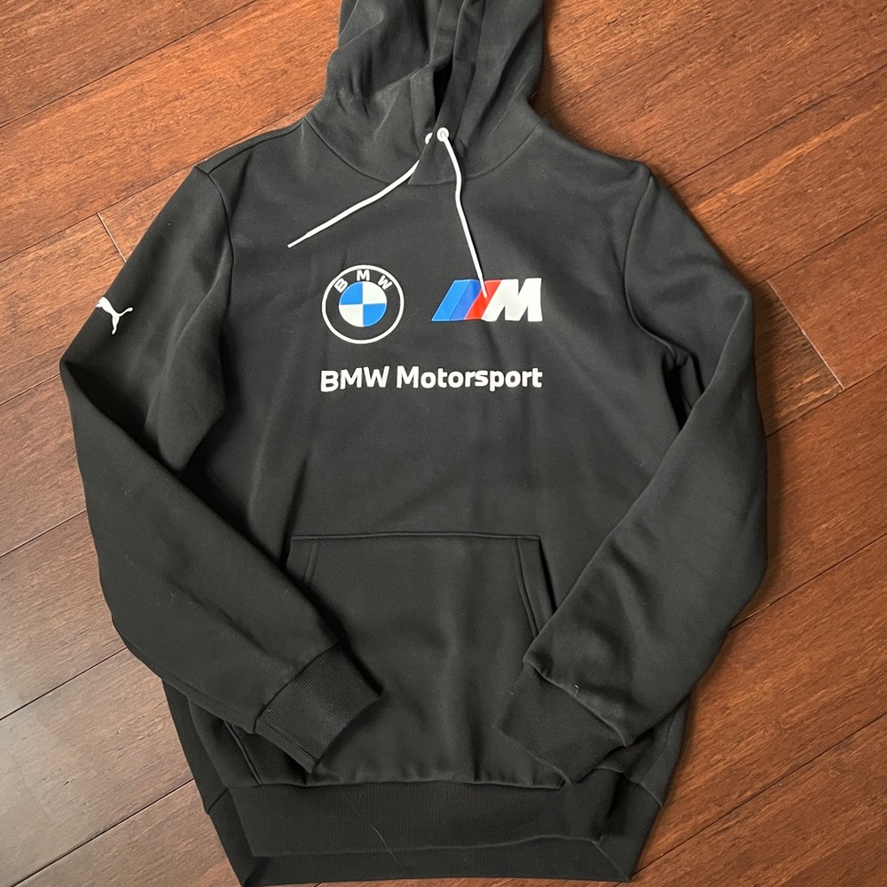 BMW Motorsport x PUMA Men’s Black Hoodie - Small